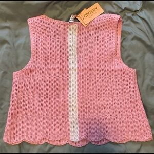 Crosby crochet shirt